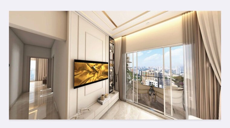 Tv Room, navkarmik-shiv-jaya 2 Bedroom 644 Sq.Ft. Apartment In Borivali East Mumbai 10277541