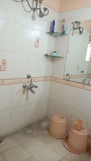 Bathroom in 2 BHK Apartment at Runwal Seagull, Hadapsar – for Rent
