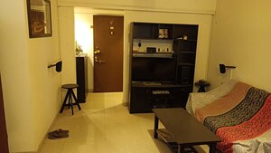 Living Room in 2 BHK Apartment at Runwal Seagull, Hadapsar – for Rent