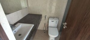 Bathroom in 3 BHK Apartment at Kalpataru Magnus, Bandra East – for Rent