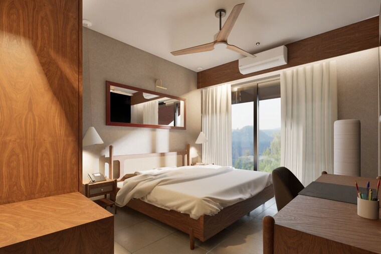 Bedroom, kainchi dham 3 Bedroom 1800 Sq.Ft. Villa In Kainchi Dham Nainital 10291798