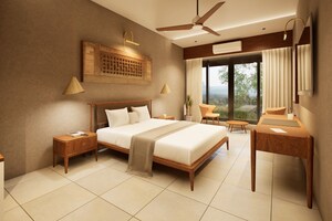 Living Room in 3 BHK Villa at Kainchi Dham – for Sale