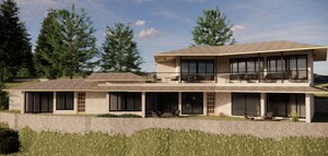 3 BHK Villa – Exterior View View at Kainchi Dham - for Sale