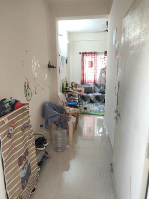 Staircase in 1 BHK Builder Floor at Kaggadasapura – for Rent