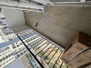 Balcony in 1 BHK Apartment at Anmol Dream Valley, Lal Kuan – for Sale