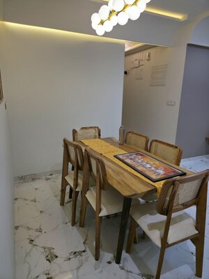 Dining area in 3 BHK Apartment at Dosti Eastern Bay, Wadala – for Rent