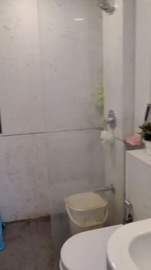Bathroom in 3 BHK Apartment at Lodha New Cuffe Parade, Wadala – for Rent
