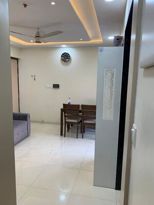 Living Room in 1 BHK Apartment at Lodha Amara Tower 44, Kolshet Road – for Rent