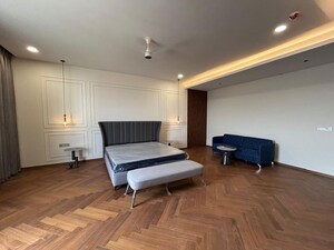 Living Room in 4 BHK Apartment at Sri Fortune Sonthalia Sky Villas, Kokapet – for Rent