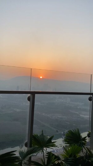 Balcony in 2 BHK Apartment at Lodha New Cuffe Parade, Wadala – for Rent