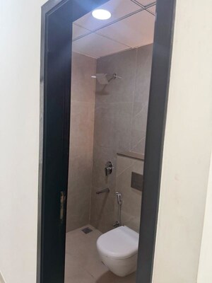 Bathroom in 1 BHK Apartment at Blumen Apartments, Vikhroli West – for Rent