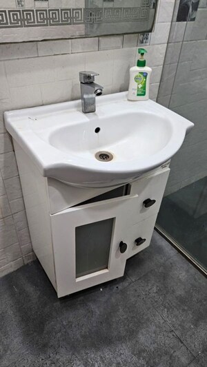 Bathroom in 2 BHK Builder Floor at Malviya Nagar – for Rent