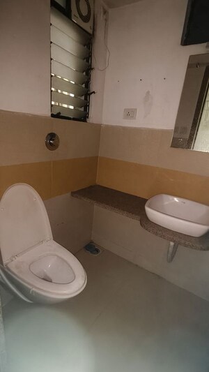 Bathroom in 2 BHK Apartment at Satellite Royale, Goregaon East – for Rent