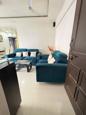 Living Room in 2 BHK Apartment at Dosti Group Maitri Gardens, Oswal Park – for Rent