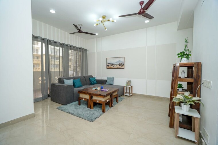 Living Room, unitech-horizon 3 Bedroom 1693 Sq.Ft. Apartment In Pi Greater Noida Greater Noida 10292091