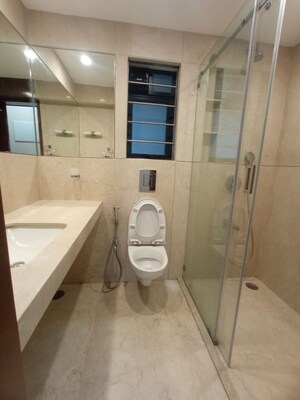 Bathroom in 2 BHK Apartment at Godrej Platinum Mumbai, Vikhroli East – for Rent