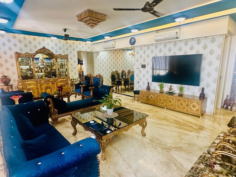 Living Room, pimple saudagar 2 Bedroom 900 Sq.Ft. Apartment In Pimple Saudagar Pune 10292108