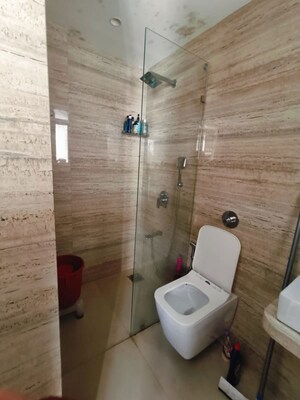 Bathroom in 2 BHK Apartment at L Nagpal Satnam Leela, Chembur – for Rent