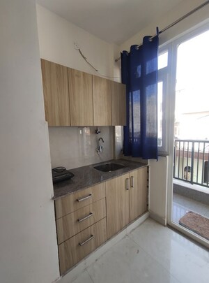 Kitchen in 1 RK Builder Floor at DLF Galleria Tower, Sector 28 – for Rent