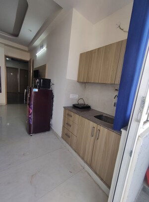 Living Room in 1 RK Builder Floor at DLF Galleria Tower, Sector 28 – for Rent