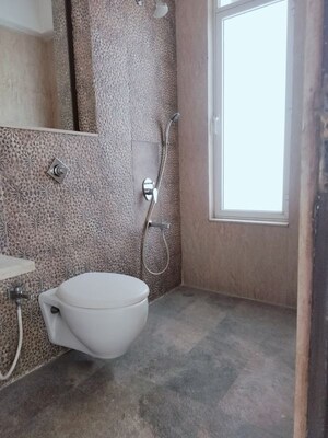 Bathroom in 3 BHK Apartment at Omkar Alta Monte, Malad East – for Rent