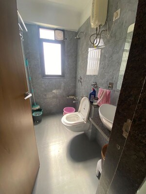 Bathroom in 3 BHK Apartment at Naranpura – for Rent