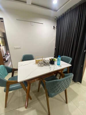 Dining area in 3 BHK Apartment at Naranpura – for Rent