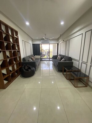 Living Room in 3 BHK Apartment at Naranpura – for Rent