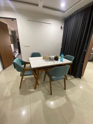 Dining area in 3 BHK Apartment at Naranpura – for Rent