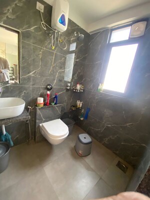 Bathroom in 3 BHK Apartment at Naranpura – for Rent