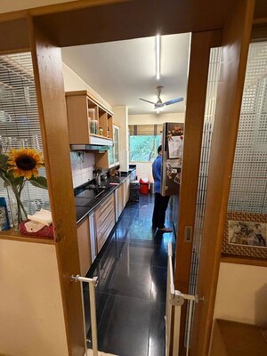 Kitchen in 3 BHK Apartment at Chartered Ratna, Richmond Road – for Rent