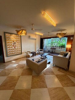 3 BHK + Servant Room Apartment For Rent in Chartered Ratna