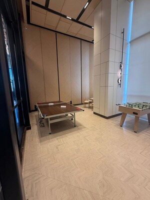 Living Room in 2 BHK Apartment at Prescon Midtown Bay, Mahim West – for Rent