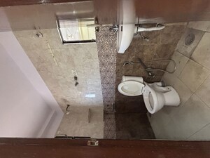 Bathroom in 2 BHK Builder Floor at Palm Residency Chhatarpur, Chattarpur – for Rent