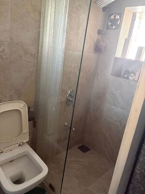 Bathroom in 1 BHK Apartment at Juhu – for Rent