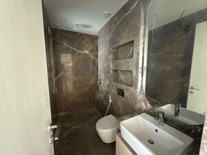 Bathroom in 3 BHK Apartment at Indiabulls Sky Forest, Lower Parel – for Rent
