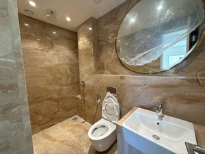 Bathroom in 3 BHK Apartment at Indiabulls Sky Forest, Lower Parel – for Rent