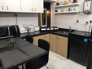 Kitchen in 1 BHK Apartment at Bandra West – for Rent