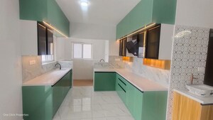 Kitchen in 3 BHK Apartment at Trendsquares Ambience, Thanisandra Main Road – for Rent