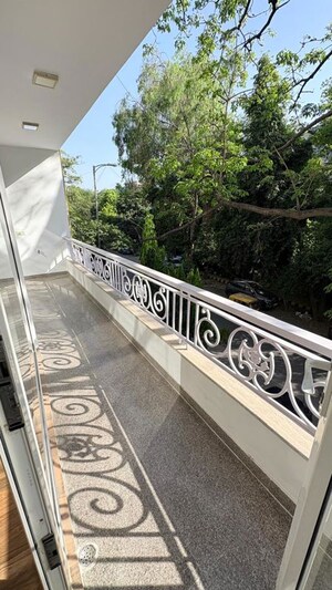Balcony in 3 BHK Builder Floor at Uday Park – for Rent