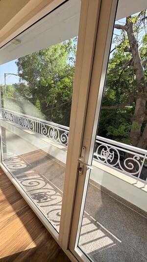 Balcony in 3 BHK Builder Floor at Uday Park – for Rent