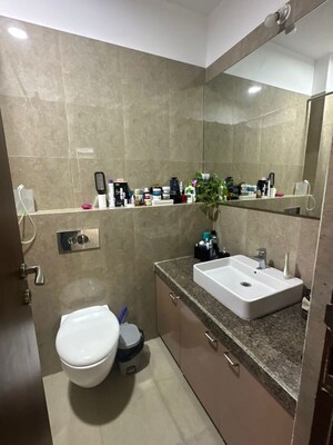 Bathroom in 2 BHK Apartment at Sunteck City Avenue 1, Goregaon West – for Rent