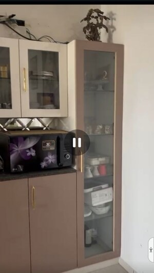 Kitchen in 3 BHK Apartment at Rishita Manhattan, Gomti Nagar – for Rent