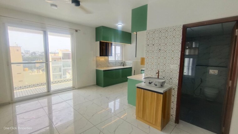 Kitchen, trendsquares-ambience 3 Bedroom 1535 Sq.Ft. Apartment In Thanisandra Main Road Bangalore 10292290