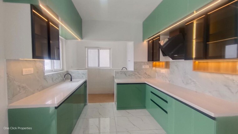 Kitchen, trendsquares-ambience 3 Bedroom 1535 Sq.Ft. Apartment In Thanisandra Main Road Bangalore 10292290