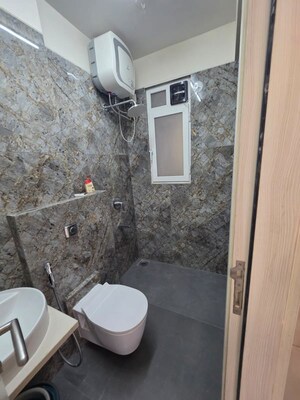 Bathroom in 3 BHK Apartment at Concrete Sai Samast, Chembur – for Rent