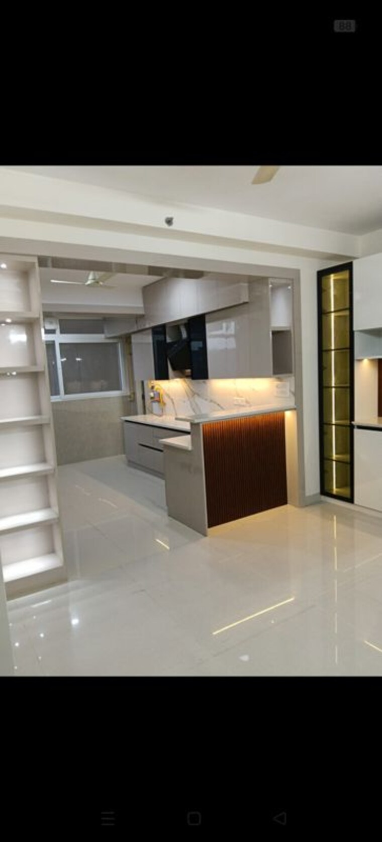 Kitchen, amrapali-heartbeat-city 3.5 Bedroom 2465 Sq.Ft. Apartment In Sector 107 Noida 10292394