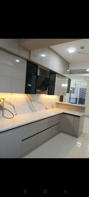 Kitchen in 3.5 BHK Apartment at Amrapali Heartbeat City, Sector 107 – for Rent