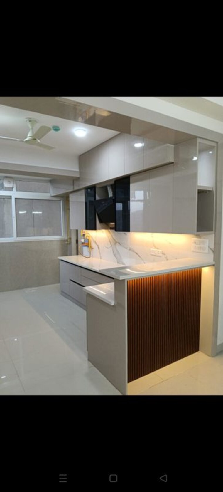Kitchen, amrapali-heartbeat-city 3.5 Bedroom 2465 Sq.Ft. Apartment In Sector 107 Noida 10292394