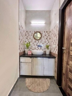 Bathroom in 2 BHK Apartment at Saket – for Rent
